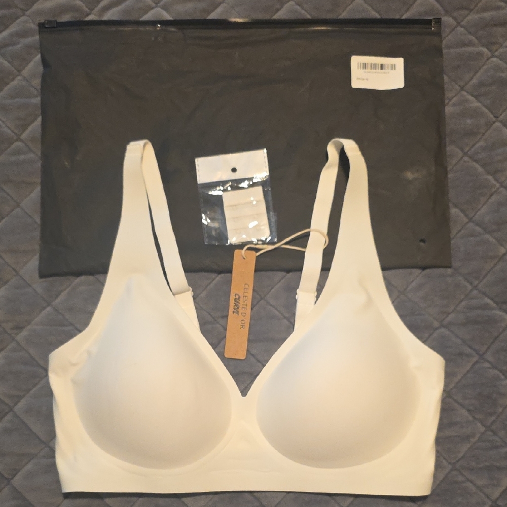 Celeste Cream Seamless Bra